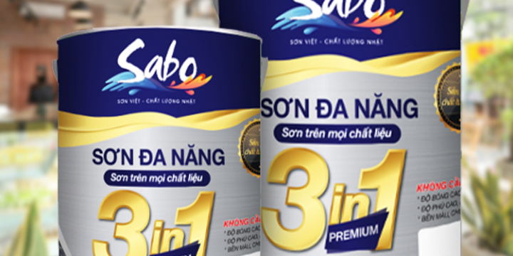 Sơn SaBo 3 IN 1